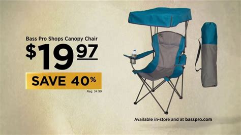 Bass Pro Shops Spring Fever Sale TV Spot, 'Canopy Chair'