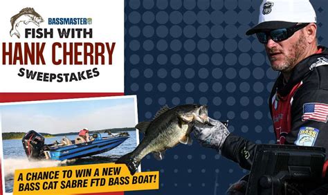 Bassmaster Sweepstakes TV commercial - Fishing Trip: Hank Cherry