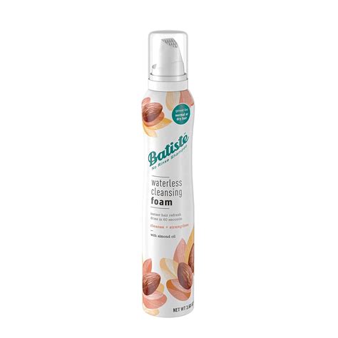 Batiste Waterless Cleansing Foam Almond Oil