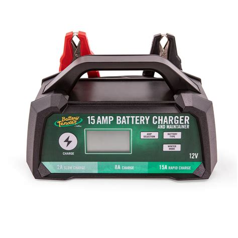 Battery Tender 15 Amp Selectable Chemistry Battery Charger logo