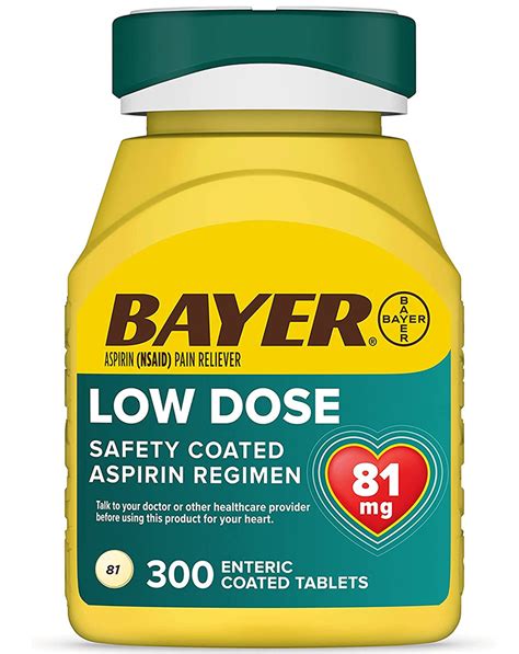 Bayer Aspirin Low Dose Aspirin logo