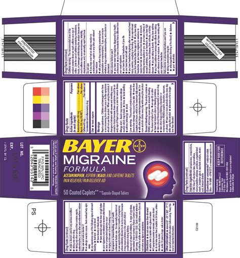 Bayer Aspirin Migrane Formula