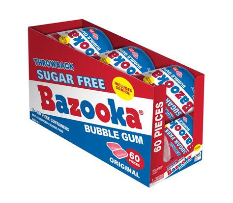 Bazooka Joe Sugar Free logo