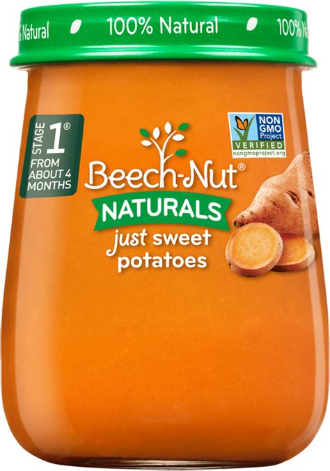 Beech-Nut Organic Just Sweet Potatoes Jar