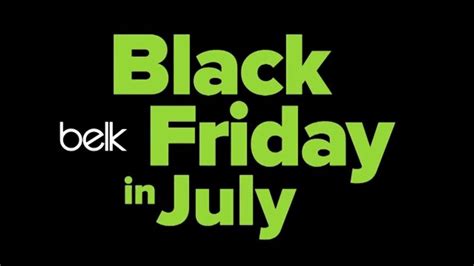 Belk Black Friday in July TV Spot, 'Doorbusters' Song by Halfmoon Sons