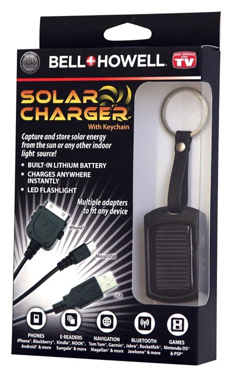 Bell + Howell Solar Charger logo