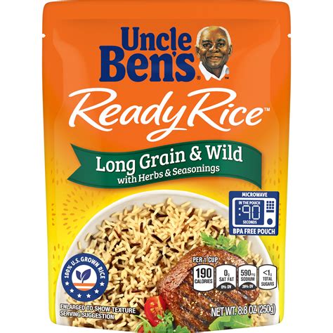 Ben's Original Ready Rice Long Grain & Wild logo