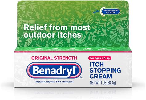 Benadryl Itch Stopping Cream logo