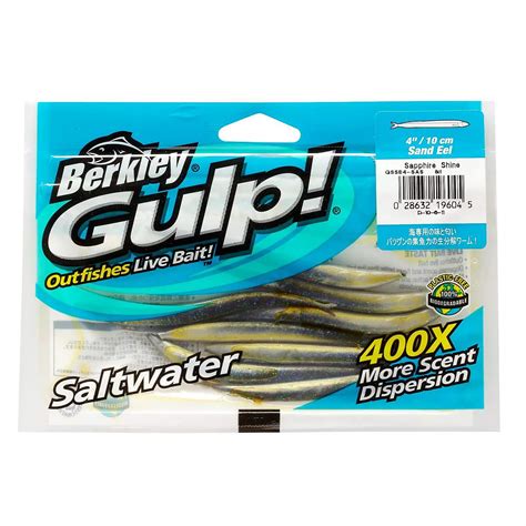 Berkley Fishing Gulp! Saltwater Sand Eel Lures tv commercials