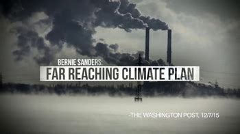 Bernie 2016 TV Spot, 'Far Reaching Climate Plan' featuring Bernie Sanders