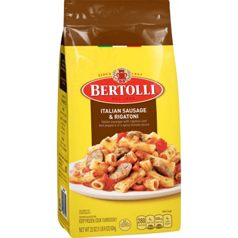 Bertolli Italian Sausage & Rigatoni logo