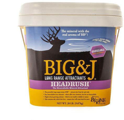 Big & J Headrush Long-Range Attractant logo