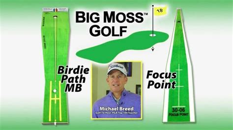 Big Moss Golf Birdie Path MB and Focus Point TV Spot, 'Improve Your Putts'