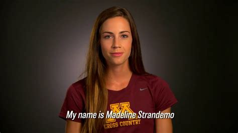 Big Ten Conference TV Spot, 'Faces of the Big Ten: Madeline Strandemo'