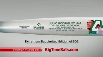 Big Time Bats TV Spot, 'Julio Rodríguez Bat Collection'