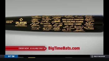 Big Time Bats TV Spot, 'Phillies 2022 National League Champions Louisville Slugger Bat'