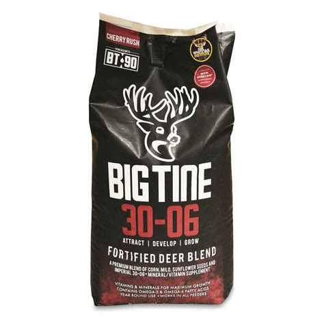 Big Tine 30-06 Fortified Deer Blend logo