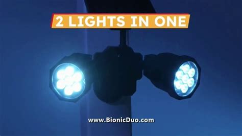 Bionic Spotlight Duo TV Spot, 'A Light Right Out Your Window' created for Bionic Spotlight