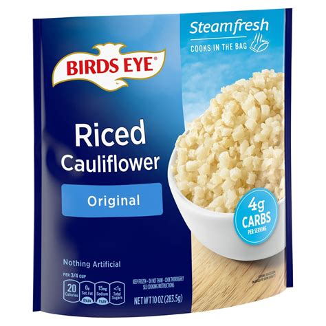 Birds Eye Steamfresh Veggie Made Riced Cauliflower Original logo