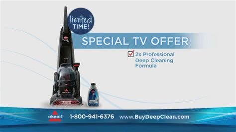 Bissell DeepClean Lift-Off Pet Carpet Cleaner TV Spot