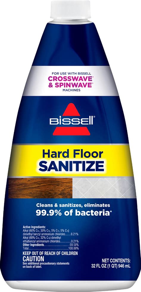 Bissell Hard Floor Sanitize Formula tv commercials