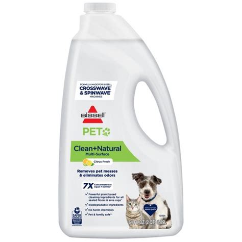 Bissell Pet Clean + Natural Multi Surface Cleaner tv commercials