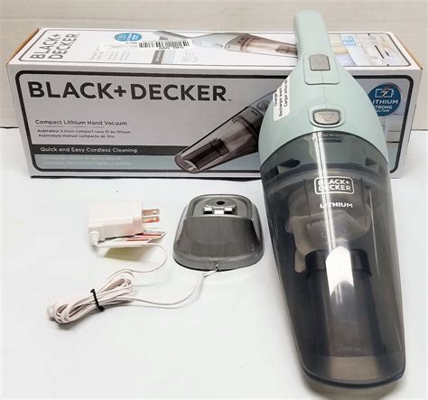 Black & Decker Compact Lithium Hand Vacuum Kit logo