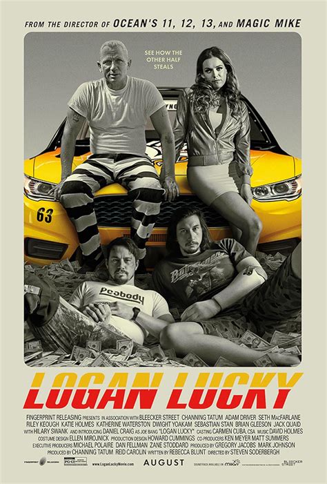 Bleecker Street Media Logan Lucky logo