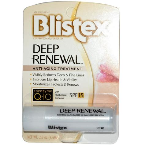 Blistex Deep Renewal tv commercials