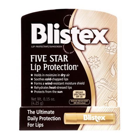 Blistex Five Star Lip Protection tv commercials