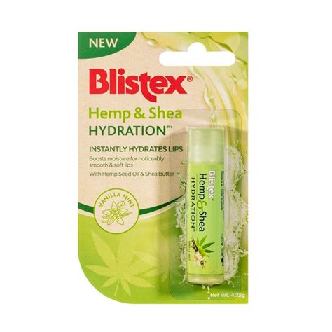 Blistex Hemp & Shea Hydration tv commercials