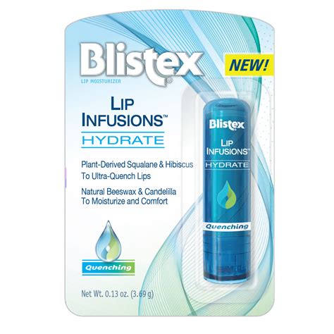 Blistex Lip Infusions Hydrate logo