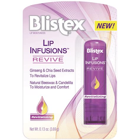 Blistex Lip Infusions Revive logo