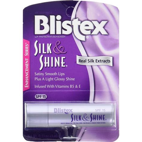 Blistex Silk and Shine logo