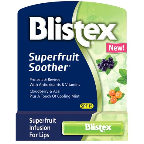 Blistex Superfruit Soother tv commercials