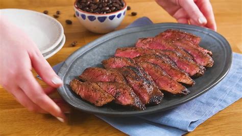 Blue Apron Chili-Rubbed Flat Iron Steaks photo