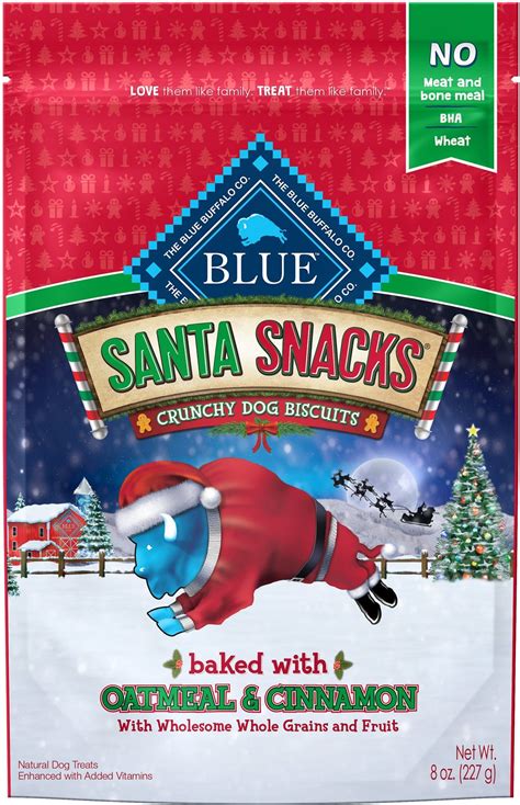 Blue Buffalo BLUE Santa Snacks Oatmeal & Cinnamon tv commercials