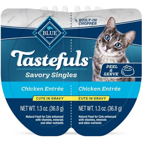 Blue Buffalo Tastefuls Savory Single Chicken Cuts in Gravy tv commercials