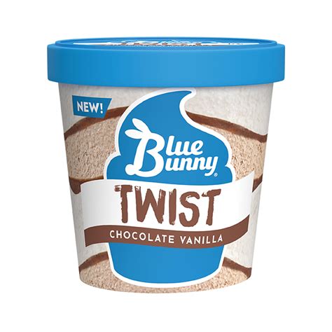 Blue Bunny Ice Cream Chocolate Vanilla Twist Bunny Snacks tv commercials