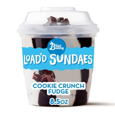 Blue Bunny Ice Cream Load'd Sundaes Cookie Crunch 'N Fudge tv commercials