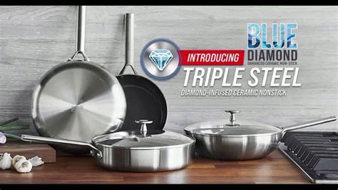 Blue Diamond Pan Triple Steel Nonstick Cookware TV commercial - Introducing: $29.99