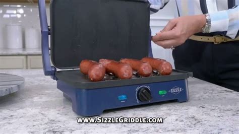 Blue Diamond Sizzle Griddle TV commercial - The Secret Is the Sizzle: Grill Plates $15 Each