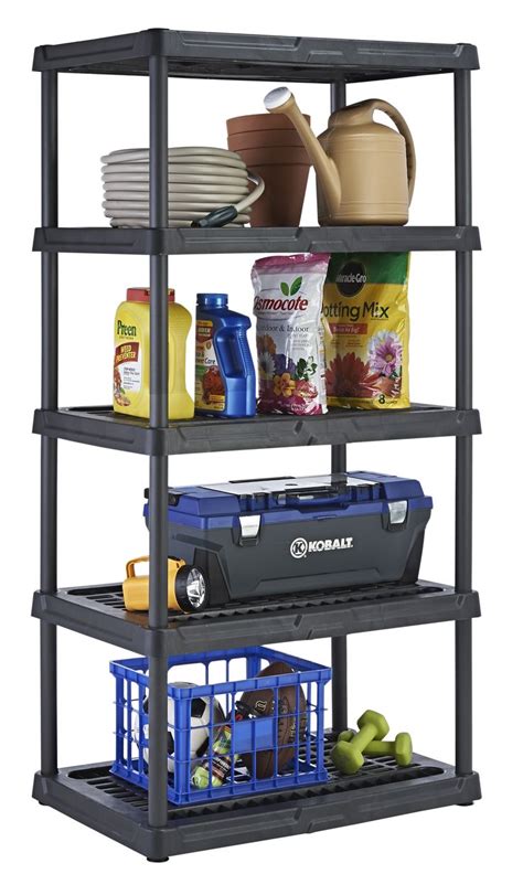 Blue Hawk 5-Tier Shelving Unit