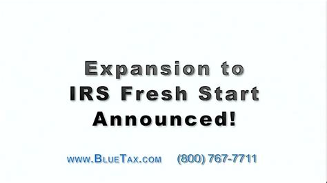 Blue Tax TV Commercial 'IRS Fresh Start'