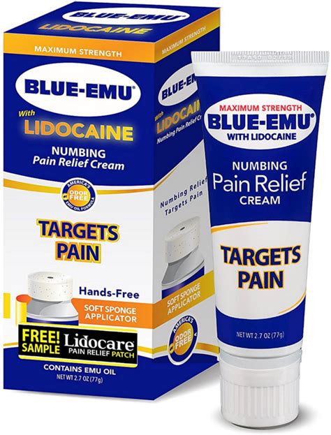 Blue-Emu Lidocaine Pain Relief Cream tv commercials