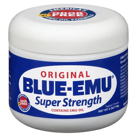 Blue-Emu Original Super Strength Pain Relieving Cream tv commercials