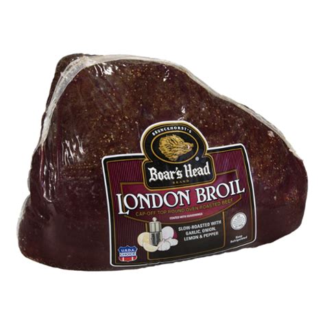 Boar's Head London Broil Top Round Roast Beef logo