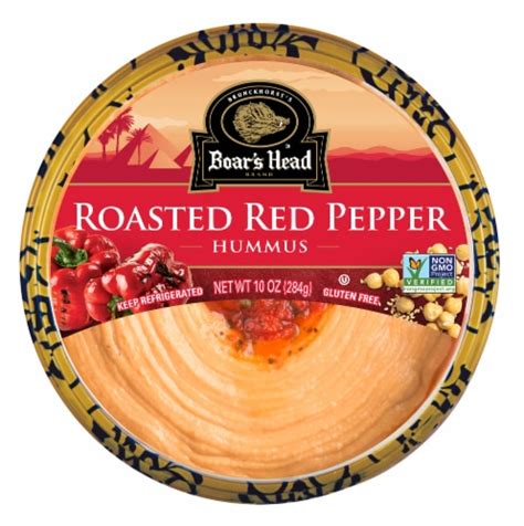 Boar's Head Roasted Red Pepper Hummus