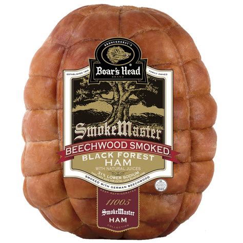 Boar's Head SmokeMaster Beechwood Smoked Black Forest Ham tv commercials