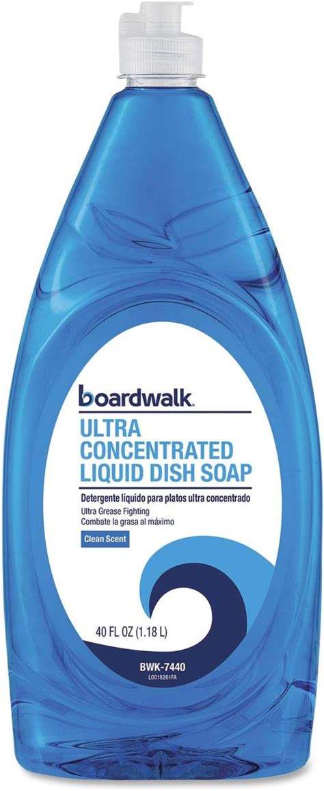 Boardwalk Ultra Concentrated Liquid Dish Soap Clean logo